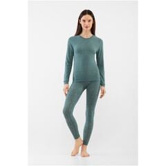 VIKING Bielizna damska Sigrid Lady Set Bamboo zielona zestaw, Kolor: zielony, Rozmiar: M