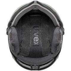 UVEX Kask narciarski Wanted Visor pro V, Kolor: czarny, Rozmiar: 58-61, 5 zdjęcie