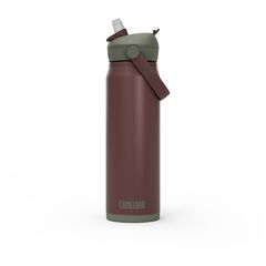 CAMELBAK Butelka termiczna Thrive Flip Straw Insulated SST 740ml, Kolor: czerwony, Rozmiar: 740ml