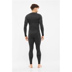 VIKING Bielizna męska Gasher Man Set Merino czarna zestaw, Kolor: czarny, Rozmiar: XXL, 2 zdjęcie