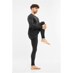 VIKING Bielizna męska Gasher Man Set Merino czarna zestaw, Kolor: czarny, Rozmiar: XXL, 3 zdjęcie