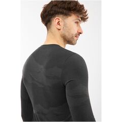 VIKING Bielizna męska Gasher Man Set Merino czarna zestaw, Kolor: czarny, Rozmiar: XXL, 6 zdjęcie