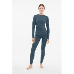 VIKING Bielizna damska Gasher Lady Set Merino turkusowa zestaw, Kolor: turkusowy, Rozmiar: L
