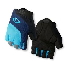 Rękawiczki męskie GIRO BRAVO GEL krótki palec niebieski