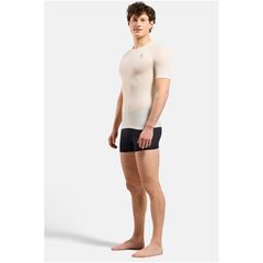 Koszulka z krótkim rękawem męska ODLO Merino PW 140 Seamless BL Top Crew Neck biała, Kolor: zielony, Rozmiar: M, 3 zdjęcie