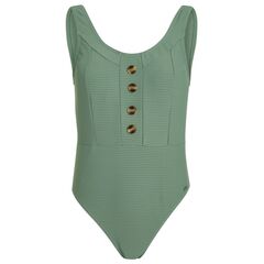 PROTEST Strój kąpielowy damski PRTSILOPO zielony, Kolor: zielony, Rozmiar: XS, 3 zdjęcie