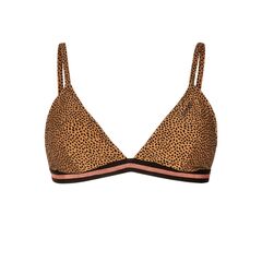 PROTEST Bikini góra MM DALI brązowa, Kolor: czarny, Rozmiar: XXL