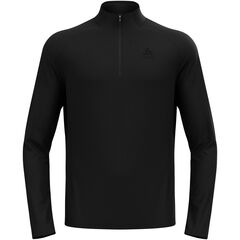 ODLO Bluza męska Essential Light Mid Layer 1/2 zip czarna, Rozmiar: L