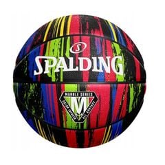 Spalding Piłka do koszykówki MARBLE - czarny