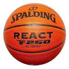 Spalding piłka do koszykówki REACT TF-250 LOGO FIBA - pomarańczowy