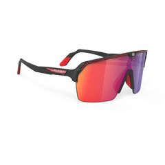 Okulary Rudy Project SPINSHIELD AIR BLACK MATTE - Multilaser Red