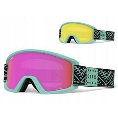 Gogle zimowe GIRO DYLAN FROST CASABLANCA (Szyba lustrzana kolorowa AMBER różowy 19-42% S2 + Szyba kolorowa żółty 86% S0)