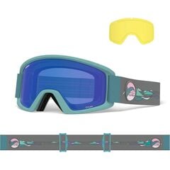 Gogle zimowe GIRO DYLAN HANNAH EDDY (Szyba lustrzana kolorowa szary COBALT 8-18% S3 + Szyba kolorowa żółty 86% S0)