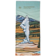 Bandana BUFF COOLNET UV® NATIONAL PARKS YELLOWSTONE, Kolor: czarny, Rozmiar: one size, 4 zdjęcie