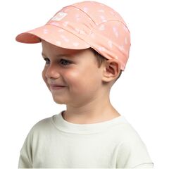 Dziecięca czapka z daszkiem BUFF PACK MINI CAP SLATEA CORAL, Kolor: czerwony, Rozmiar: one size, 3 zdjęcie