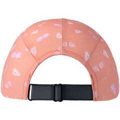 Dziecięca czapka z daszkiem BUFF PACK MINI CAP SLATEA CORAL, Kolor: czerwony, Rozmiar: one size, 4 zdjęcie