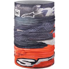 Bandana BUFF ORIGINAL ECOSTRETCH Alpine IGNITE BLACK, Kolor: czarny, Rozmiar: one size