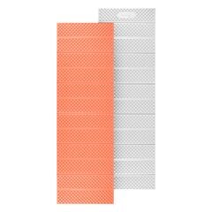 NILS CAMP NC17103 KARIMATA SKŁADANA TURYSTYCZNA Z PODBICIEM ALUMINIOWYM + XPE 195 CM POMARAŃCZOWA, Kolor: pomarańczowy, Rozmiar: one size