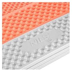 NILS CAMP NC17103 KARIMATA SKŁADANA TURYSTYCZNA Z PODBICIEM ALUMINIOWYM + XPE 195 CM POMARAŃCZOWA, Kolor: pomarańczowy, Rozmiar: one size, 3 zdjęcie