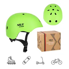 NILS EXTREME MT301 KASK ZIELONY XS(48-52CM), Kolor: zielony, Rozmiar: 48-52, 5 zdjęcie