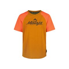 Maloja PapaverB. Koszulka rowerowa dziecięca Enduro Tee honey multi, Rozmiar: L