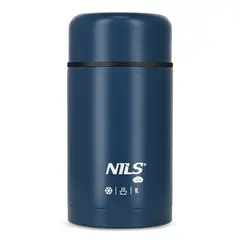 NILS CAMP NC3802 TERMOS OBIADOWY 1000ML NIEBIESKI, Kolor: niebieski, Rozmiar: one size