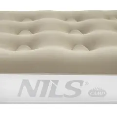 NILS CAMP NC2801 MATERAC TURYSTYCZNY DMUCHANY 191X73X22 CM BEŻOWY, Kolor: beżowy, Rozmiar: one size, 3 zdjęcie