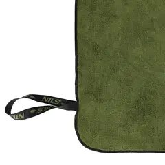 NILS CAMP NCR15 RĘCZNIK Z MIKROFIBRY WOJSKOWY KHAKI 120x60 cm, Kolor: zielony, Rozmiar: one size, 5 zdjęcie