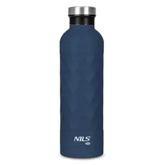 NILS CAMP NC3805 BUTELKA TURYSTYCZNA 750ML NIEBIESKA, Kolor: niebieski, Rozmiar: one size