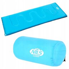 NILS CAMP NC2002 NIEBIESKI ŚPIWÓR, Kolor: niebieski, Rozmiar: one size