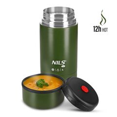 NILS CAMP NC3802 TERMOS OBIADOWY 1000ML ZIELONY, Kolor: zielony, Rozmiar: one size, 5 zdjęcie