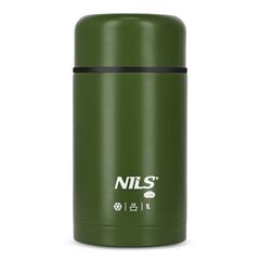 NILS CAMP NC3802 TERMOS OBIADOWY 1000ML ZIELONY, Kolor: zielony, Rozmiar: one size