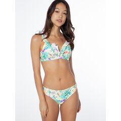 PROTEST Bikini damskie PRTAMBESIA w kwiaty, Kolor: żółty, Rozmiar: 38B, 6 zdjęcie