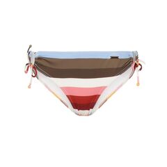PROTEST Bikini dół MM KANDY w paski, Kolor: czerwony, Rozmiar: XXL