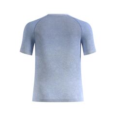 Koszulka męska ODLO BL TOP crew neck PERFORMANCE LIGHT RAIN DYE niebieska, Kolor: niebieski, Rozmiar: L, 2 zdjęcie