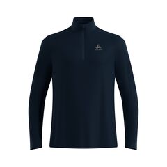 ODLO Bluza męska Mid layer ESSENTIAL 1/2 ZIP granatowa, Kolor: granatowy, Rozmiar: L, 5 zdjęcie