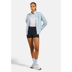 Kurtka damska do biegania ODLO Jacket ESSENTIAL LIGHT niebieska, Kolor: niebieski, Rozmiar: M, 3 zdjęcie