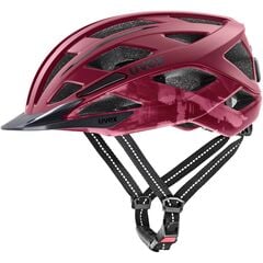Kask rowerowy UVEX City i-vo 2 czerwony, Kolor: czerwony, Rozmiar: 52-57
