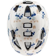 Kask Rowerowy Dziecięcy UVEX Kid 2 CC w szopy, Kolor: beżowy, Rozmiar: 46-52, 5 zdjęcie