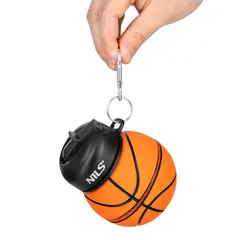 NILS NC4104 BUTELKA SPORTOWA SKŁADANA 550ML BASKETBALL, 2 zdjęcie