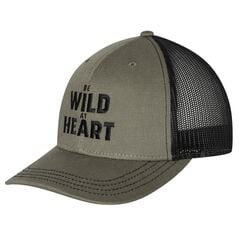 Fjord Nansen Czapka z daszkiem TRUCKER CAP BWAH olive/black