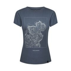 Fjord Nansen Koszulka NORTH CAPE WOMEN denim
