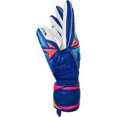 REUSCH Rękawice bramkarskie Attrakt Grip niebieskie, Kolor: niebieski, Rozmiar: 10.5, 4 zdjęcie