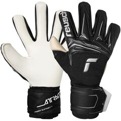 REUSCH Rękawice bramkarskie Attrakt Gold X NC Finger Support czarne, Kolor: czarny, Rozmiar: 11