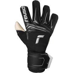 REUSCH Rękawice bramkarskie Attrakt Gold X NC Finger Support czarne, Kolor: czarny, Rozmiar: 11, 2 zdjęcie
