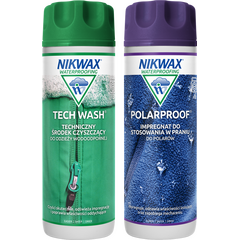 NIKWAX Zestaw pielęgnacyjny Twin Pack: Tech Wash / Polar Proof 2 x 300ml