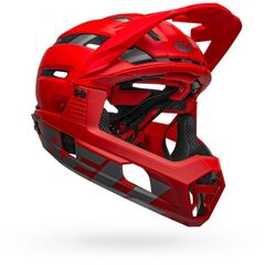 Kask full face BELL SUPER AIR R MIPS SPHERICAL matte gloss czerwony gray, Kolor: czerwony, Rozmiar: 58-62