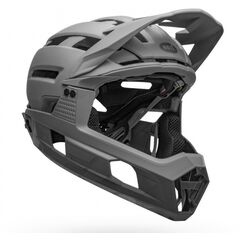 Kask full face BELL SUPER AIR R MIPS SPHERICAL matte gloss grays, Kolor: szary, Rozmiar: S (52-56 cm)