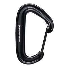 BLACK DIAMOND karabińczuk MINIWIRE CARABINER czarny, Kolor: czarny, Rozmiar: one size