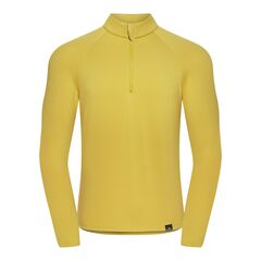 Fjord Nansen Bluza VIK 1/4 ZIP MEN, Kolor: żółty, Rozmiar: L